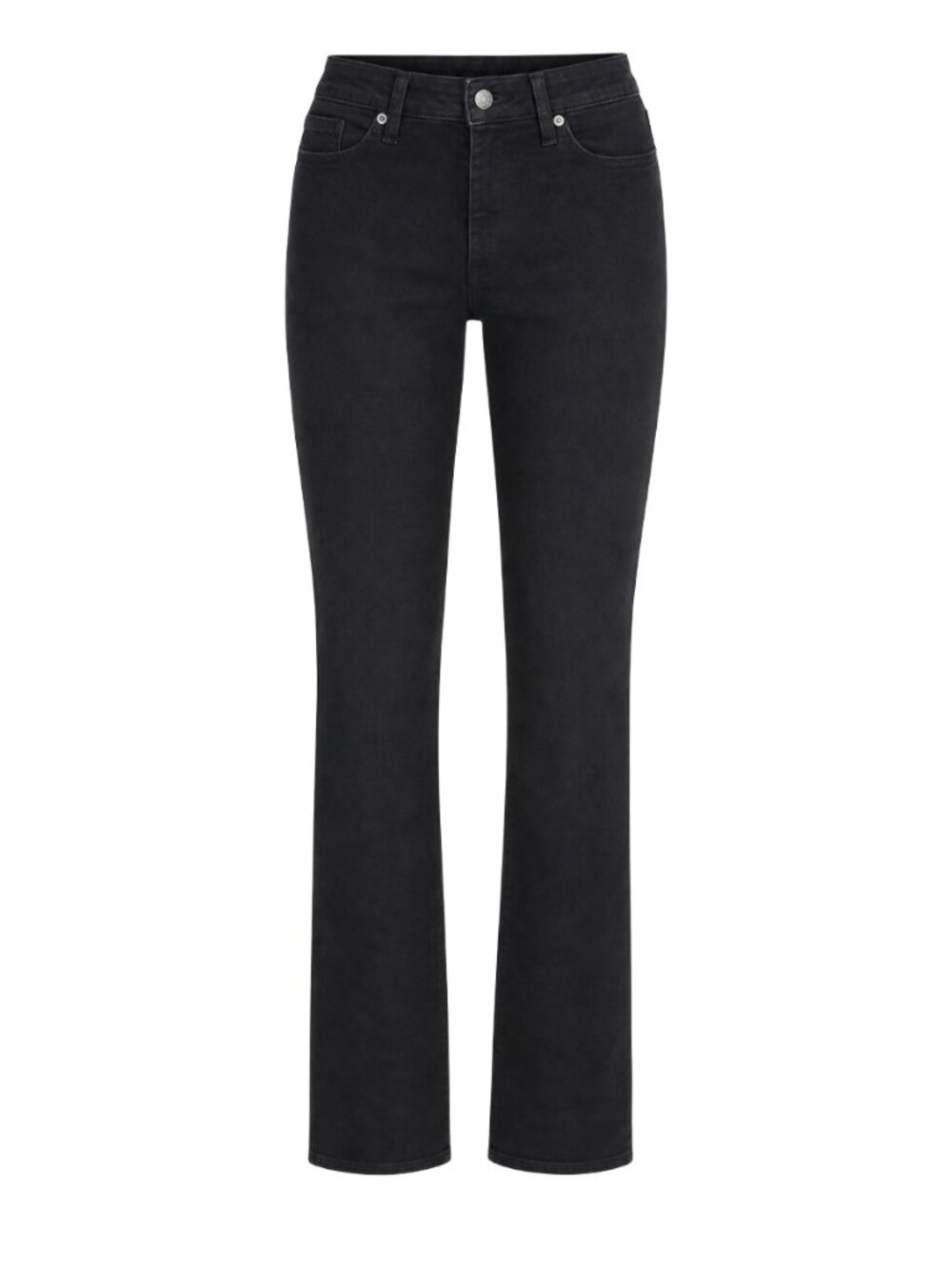 Women's Plus Size Legendary Mid Rise Bootcut Jeans Size 12 Short BLACK